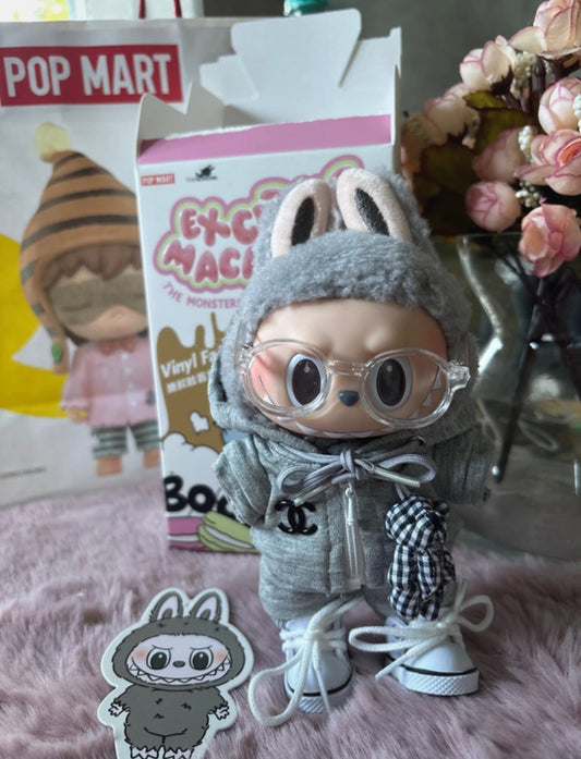 Labubu designer  Gray costume